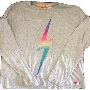 Long Sleeve Aviator Nation Bolt T-Shirt